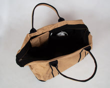 Load image into Gallery viewer, Natural Recycled Weekend Bag