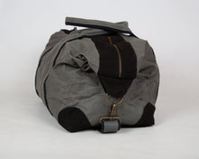 Load image into Gallery viewer, Black Recycled Weekend Bag
